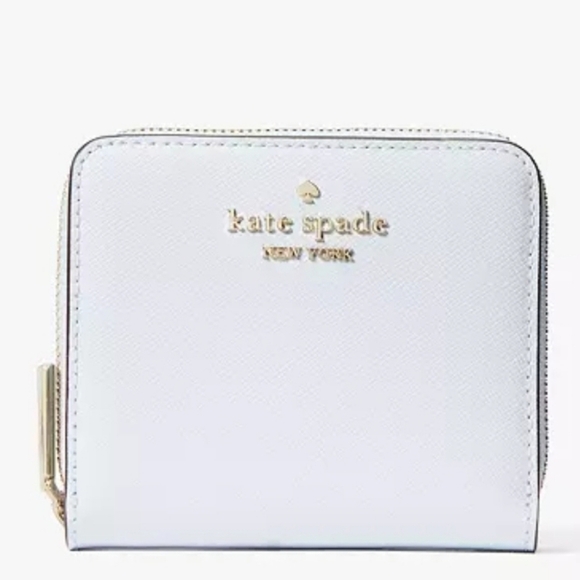 Kate Spade Brynn Tote Bag with Matchung Staci Zip Wallet in Pale Sapphirine NWT - Picture 14 of 16